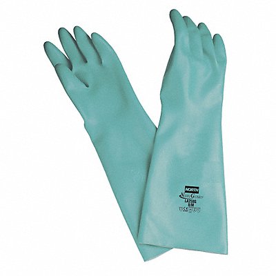 HONEYWELL NORTH LA258G10H5 Chemical Resistant Glove 25 mil Sz 10 PR