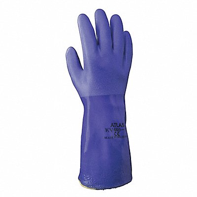 SHOWA KV660XL10 D6121 Chemical Resistanttnt Gloves Blue Sz XL PR