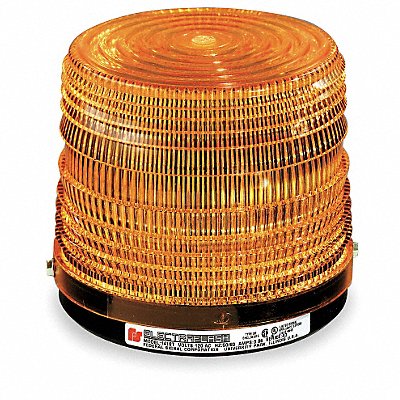 FEDERAL SIGNAL 141ST120A Warning Light Strobe Tube Amber 120VAC