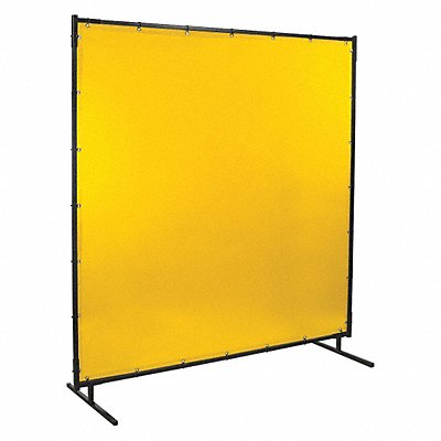 STEINER 5346X6 H6756 Welding Screen 6 ft H 6 ft W Yellow
