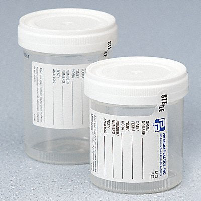 GENT-L-KARE 4936 Specimen Container Clear PK300