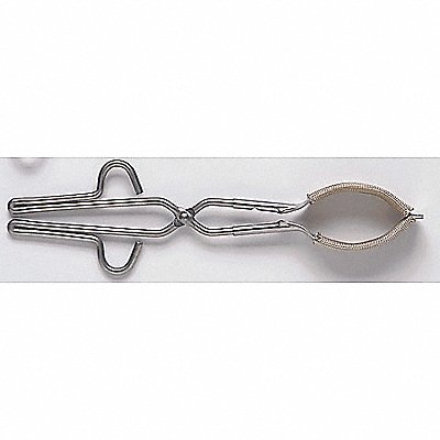 GRAINGER H23440 Beaker Tongs 13 1/2 in L SS