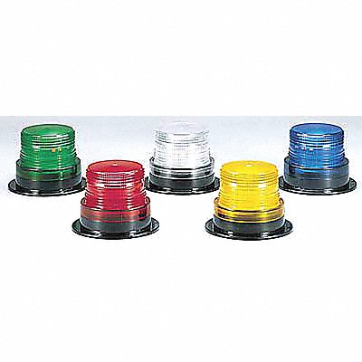 FEDERAL SIGNAL LP6120A Low Profile Warning Light Strobe Amber