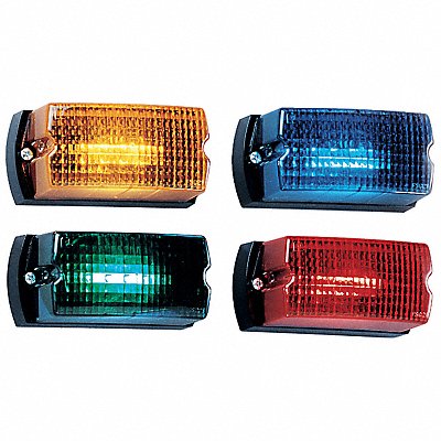 FEDERAL SIGNAL LP1120B Low Profile Warning Light Strobe Blue