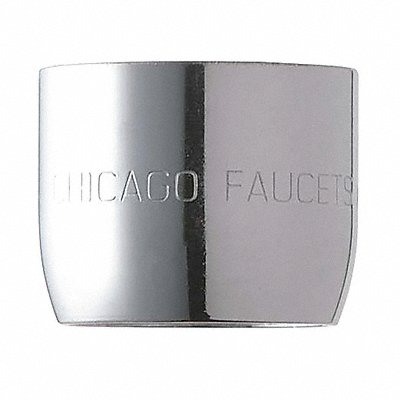 CHICAGO FAUCETS E35JKABCP Aerated Outlet Brass 13/16 in - 24