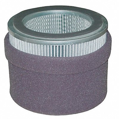 SOLBERG 275P Filter Element Polyester 9.62 Ht 8 ID