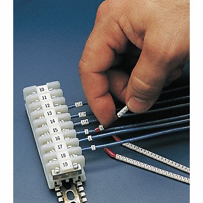 BRADY SCN10NZ Wire Marker Wand Preprinted Sleeve PK13