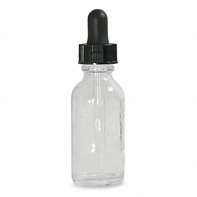 QORPAK GLC05723 Dropper Bottle 79mmH Clear 31mm Dia PK48