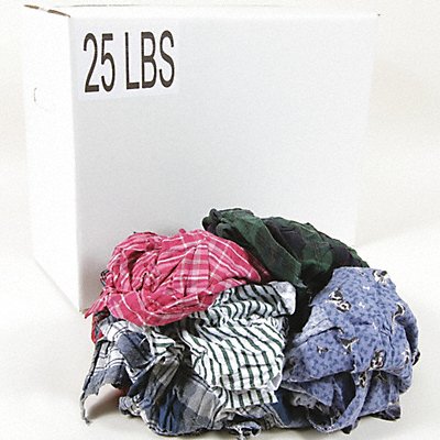 GRAINGER G303025PC Cloth Rag Reclaimed Size Varies
