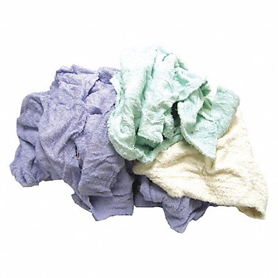 GRAINGER 51525N Cloth Rag Reclaimed Size Varies