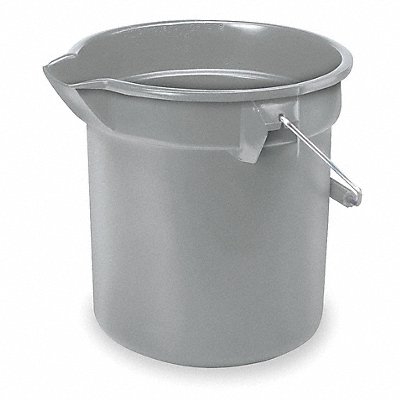 RUBBERMAID COMMERCIAL PRODUCTS FG261400Grey Bucket 3 1/2 gal Grey