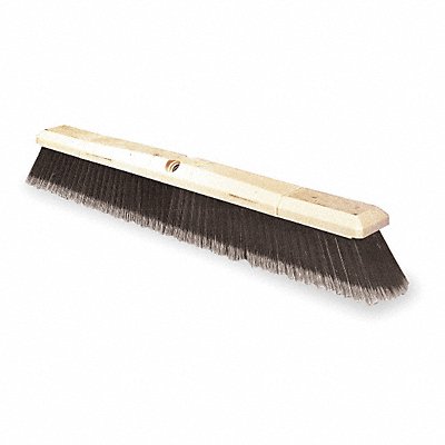 TOUGH GUY 3U776 Push Broom Head Threaded 24 Sweep Face