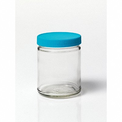 GRAINGER 3UCY9 Jar 500 mL 152 mm H Clear PK12