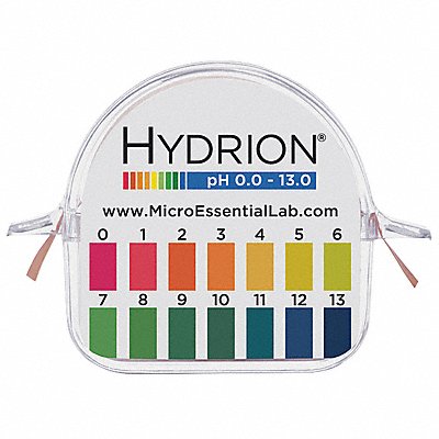 HYDRION 193 pH Paper 15 ft L 0 to 13 pH