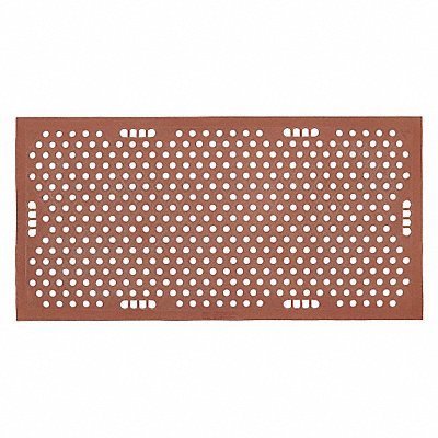 WEARWELL 482 Drainage Runner Terra Cotta 2ft. 6 x5ft.