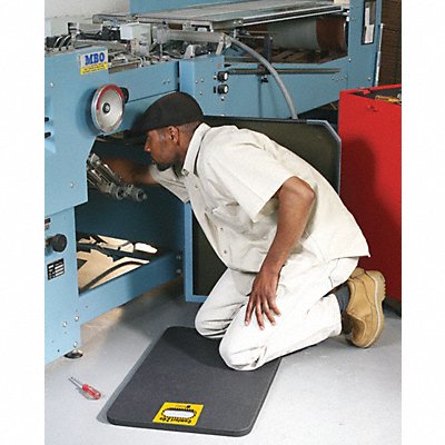 WEARWELL 518 Kneeling Pad 30 L 17 W Foam/Vinyl Black