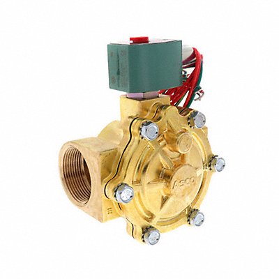 REDHAT 8210G022 Solenoid Valve Brass NC Air Inert Gas