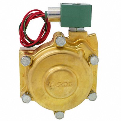 REDHAT 8210G100 Solenoid Valve Brass NC Air Inert Gas