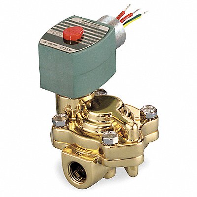 REDHAT 8221G005 Slow Closing Solenoid Valve Brass NC