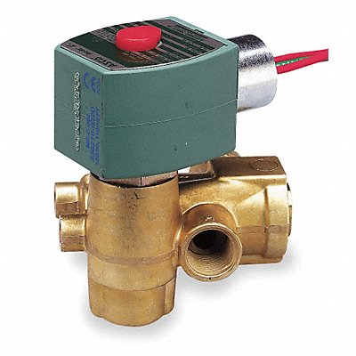 REDHAT 8321G002 QuickExhaust Solenoid Valve Brass NC Air