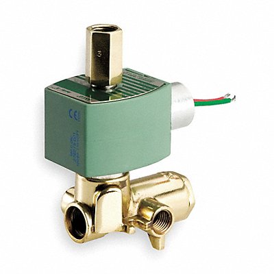 REDHAT EF8345H003 Solenoid Valve Brass Air Inert Gas 1/4