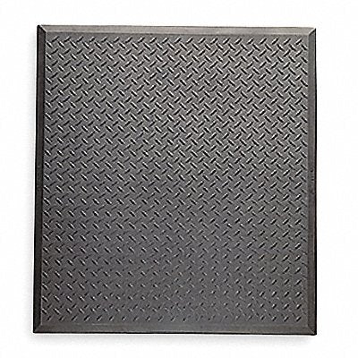 NOTRAX 545S2831BL Antifatigue Mat Black 2ft. 4 x 2ft. 7
