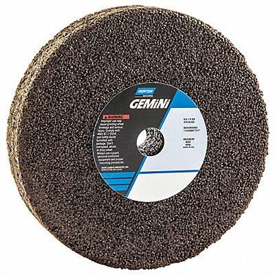 NORTON 66252809563 Grinding Wheel T1 6x1x5/8 AO 16G Hrd Blk