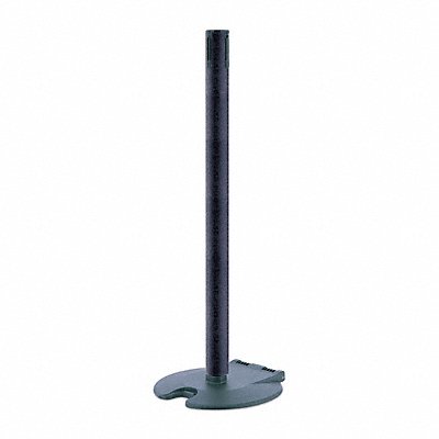 TENSABARRIER RB18989RCV Receiver Post 39 In H Black Wrinkle