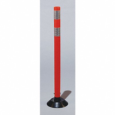 GRAINGER 4728 H9743 Delineator Post Height 28 In Orange