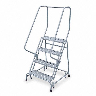 COTTERMAN 1504R2630A1E10B3C1P6 Rollng Ladder Unassembled Handrail Platform 40 In H