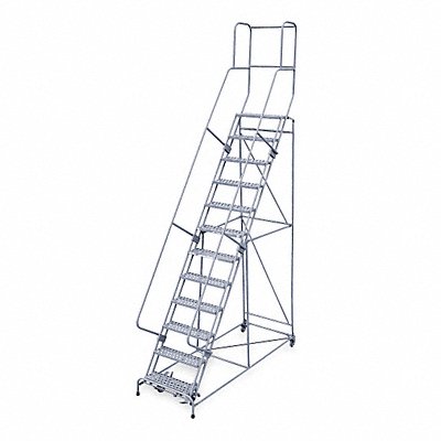 COTTERMAN 1512R2632A6E10B4W4C1P3 Rollng Ladder Unassembled Handrail Platform 120 In H