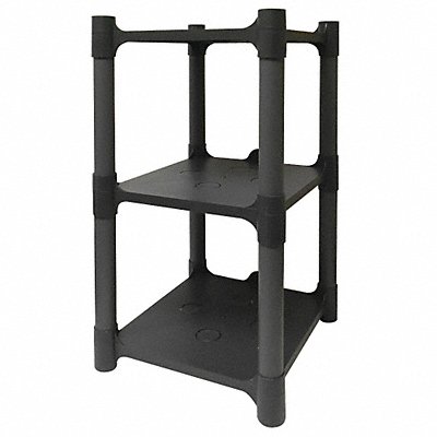 GRAINGER 190127 Plastic Shelf 15inx24inx13inShlfLoad Capacity 100lb