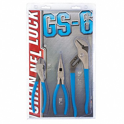 CHANNELLOCK GS6 Plier Set Dipped 3 Pcs