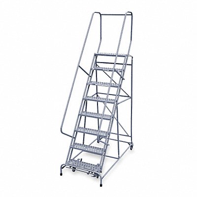 COTTERMAN 1008R2632A6E10B4C1P6 Rollng Ladder Assembled Handrail Platform 80 In H