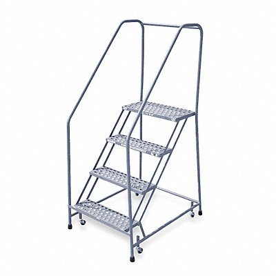 COTTERMAN 1204R2630A6E24B3C1P6 Rolling Ladder Welded Platform 40In H