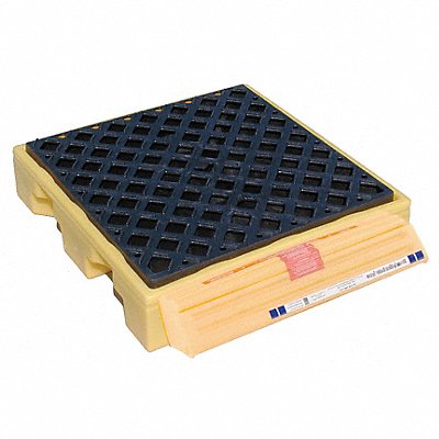 ULTRATECH 1320 Drum Spill Cntnmnt Pallet 1 Drum 1.5k lb