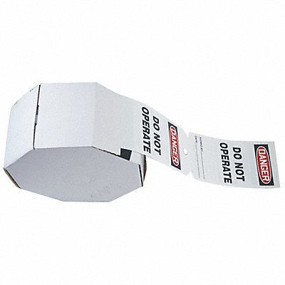 GRAINGER 3VAY4 Danger Tag 6 1/4 in H 3 in W PVC PK250