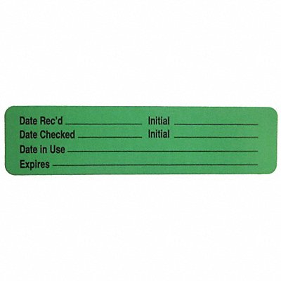 ROLL PRODUCTS 140520 Label 7/8 in H 3-1/2 in W PK1000