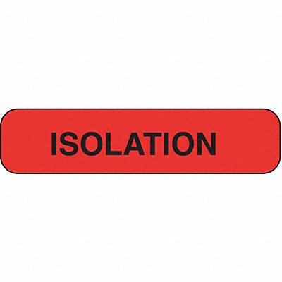 ROLL PRODUCTS 141479 Label 3/8 in x 1 1/2 in Paper PK1000