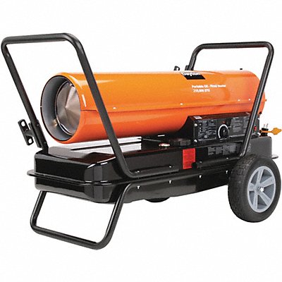 DAYTON 3VE52 FanFrcd Prtbl Oil/Krosne Trpedo Htr 3.7A
