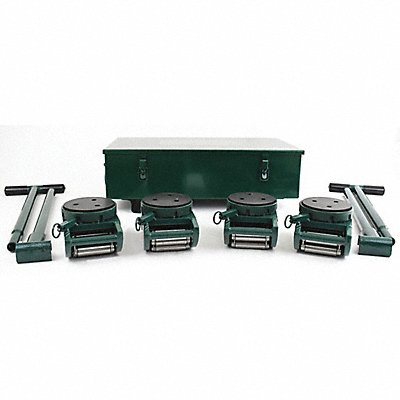 HILMAN ROLLERS KRS15SLP Equipment Roller Kit 30 000 lb Swivel