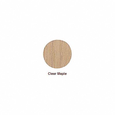 GRAINGER FCWP1SH916HM Screw Cap Wood Clear Maple 9/16 Dia PK53