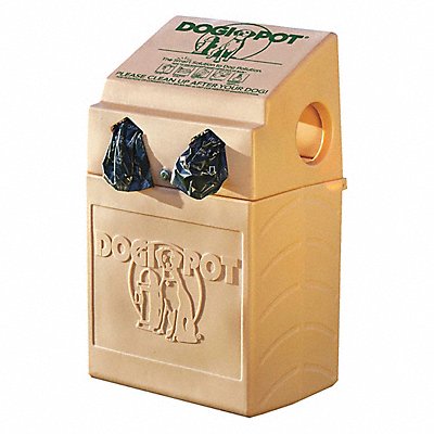DOGIPOT 10062 Pet Waste Container 10 gal Tan