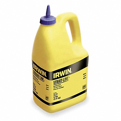 IRWIN 65101 Marking Chalk Refill Temporary Blue 5 lb