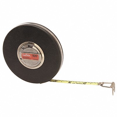 CRESCENT LUFKIN HW226D Long Tape Measure 3/8 In x 100 ft Brown