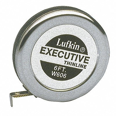 CRESCENT LUFKIN W606 Measuring Tape Executive 1/4 X6 ft