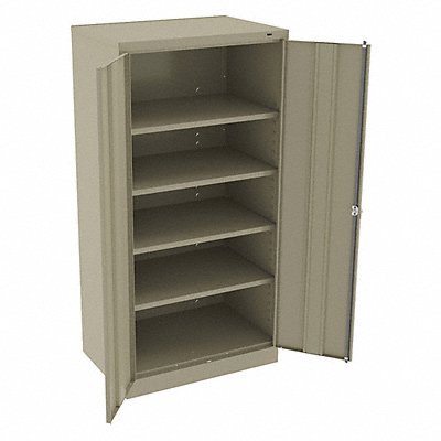 TENNSCO 1480SD Storage Cabinet 72 x36 x24 Sand 4Shlv