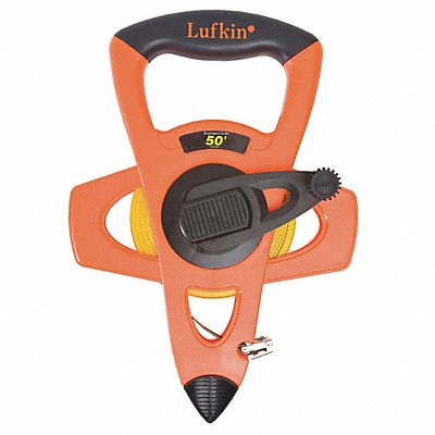 CRESCENT LUFKIN FE050D Tape Measure 1/2 In x 50 ft Orange/Black