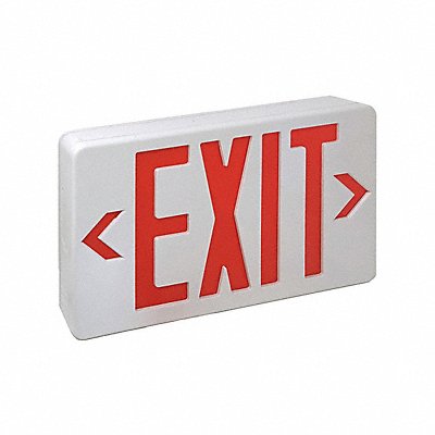 BIG BEAM EXKL2RWWU Exit Sign 1.7W Red 2