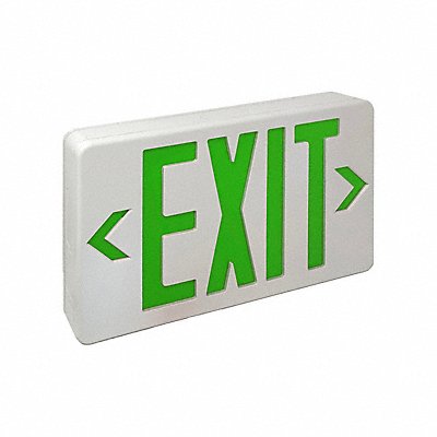 BIG BEAM EXKL2GWWU Exit Sign 1.7W Green 2